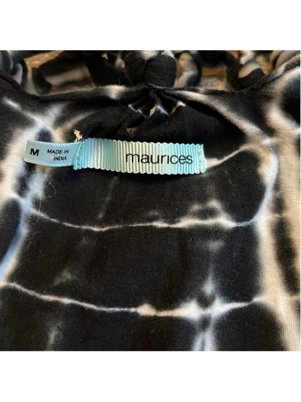 Maurices Women Tank Top Black White Size Medium - Picture 7 of 7